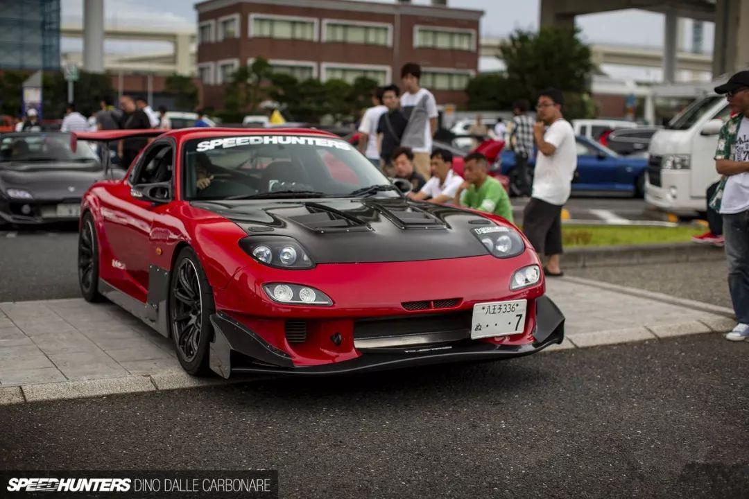 到场的转子车型,除了耳熟能详的三代rx-7(sa22c/fb/fc3s/fd3s)与rx-8