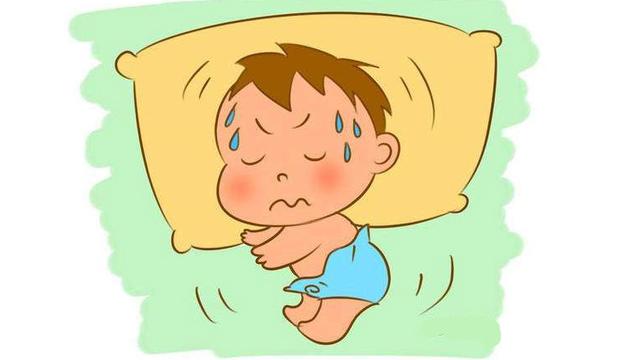 宝宝睡觉颈背部汗多,都湿了,是热的还是生病了?
