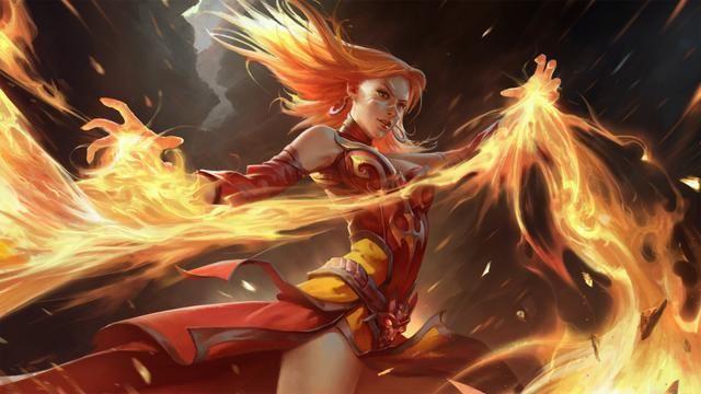 dota2英雄编年史:秀逗魔导士莉娜和水晶室女莉莱
