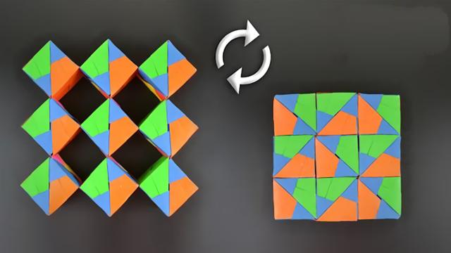 很好玩的折纸玩具!