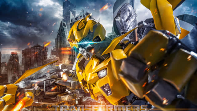 《变形金刚》大黄蜂纸模制作过程,帅到炸裂!