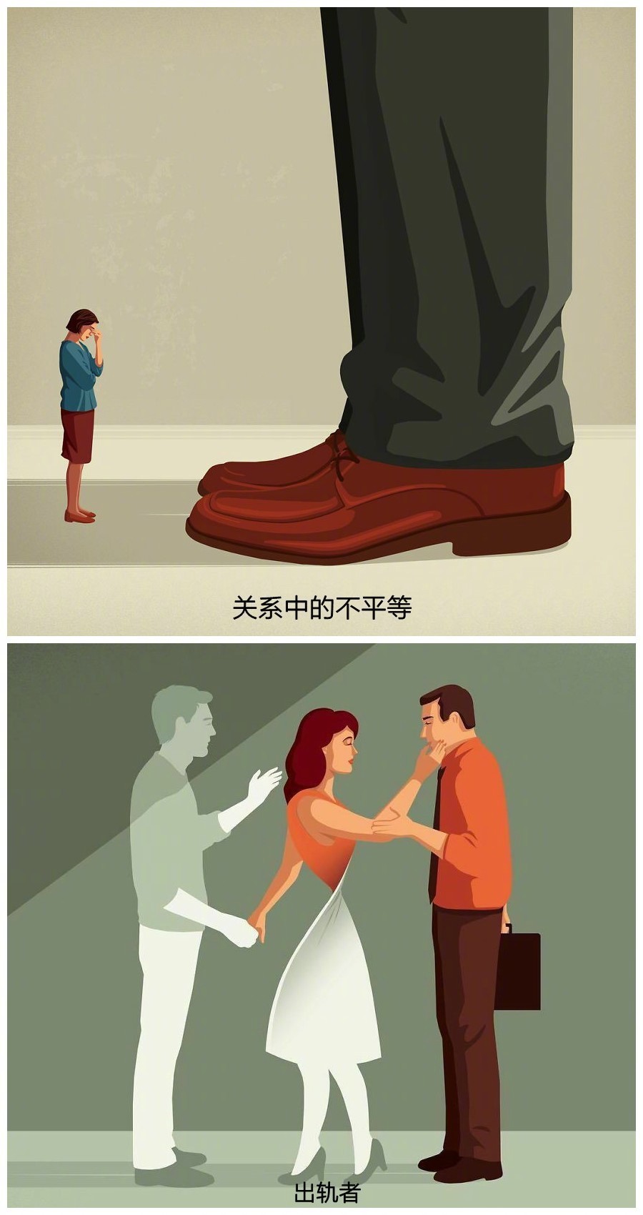 瑞士一位画师用漫画表现出现代生活中的一些场景,自嘲或讽刺