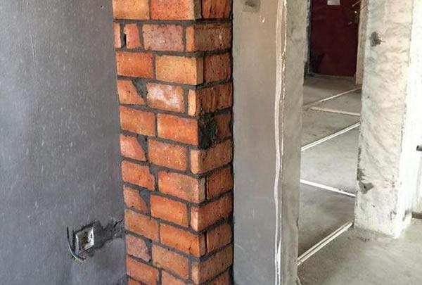 红砖卫生间包立管其实根本不隔音,还需要另外的材料才行|红砖|立管|隔