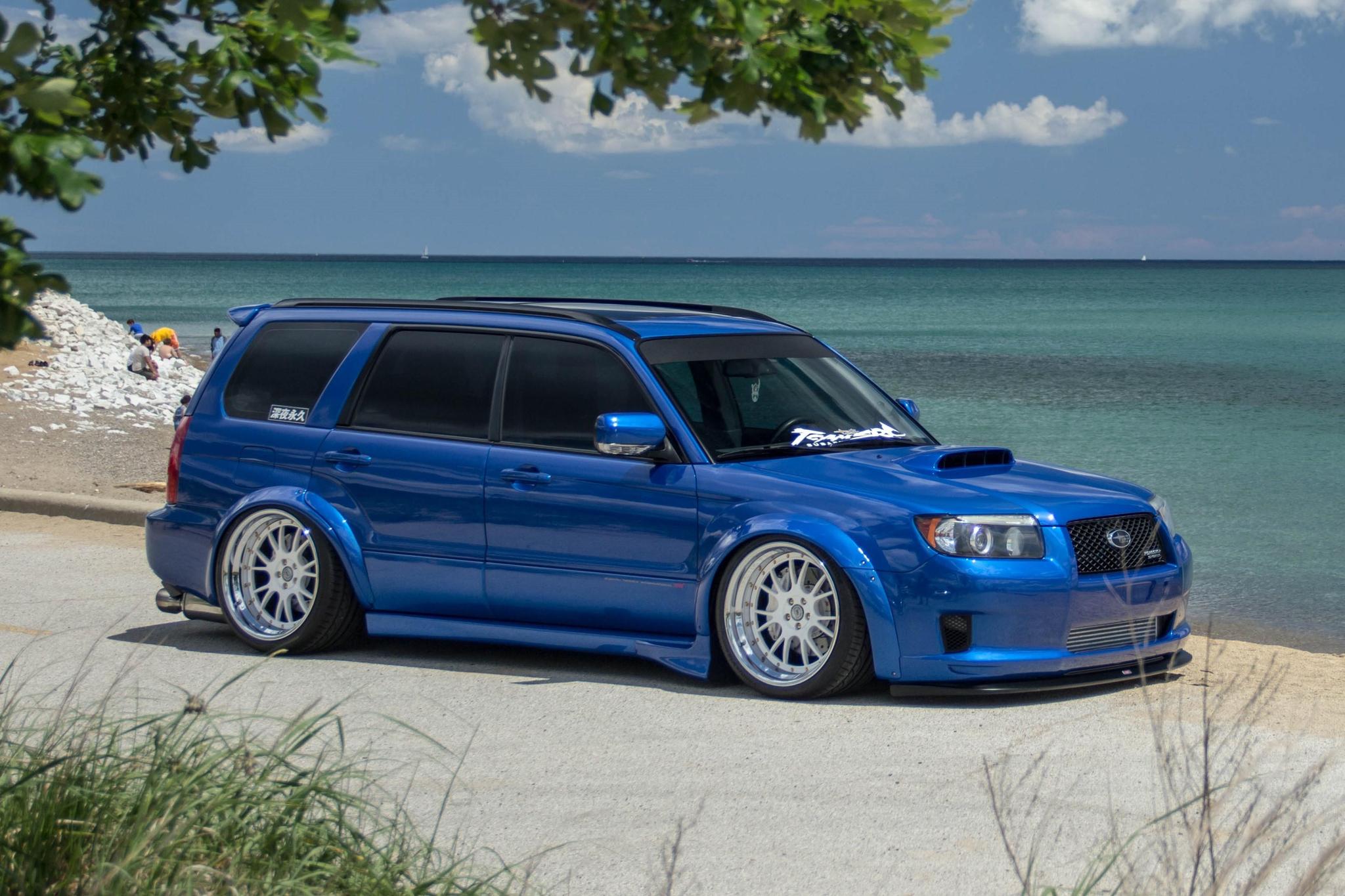 谁说买菜才是suv的主旋律,这部斯巴鲁森林人改得犹如大号瓦罐!