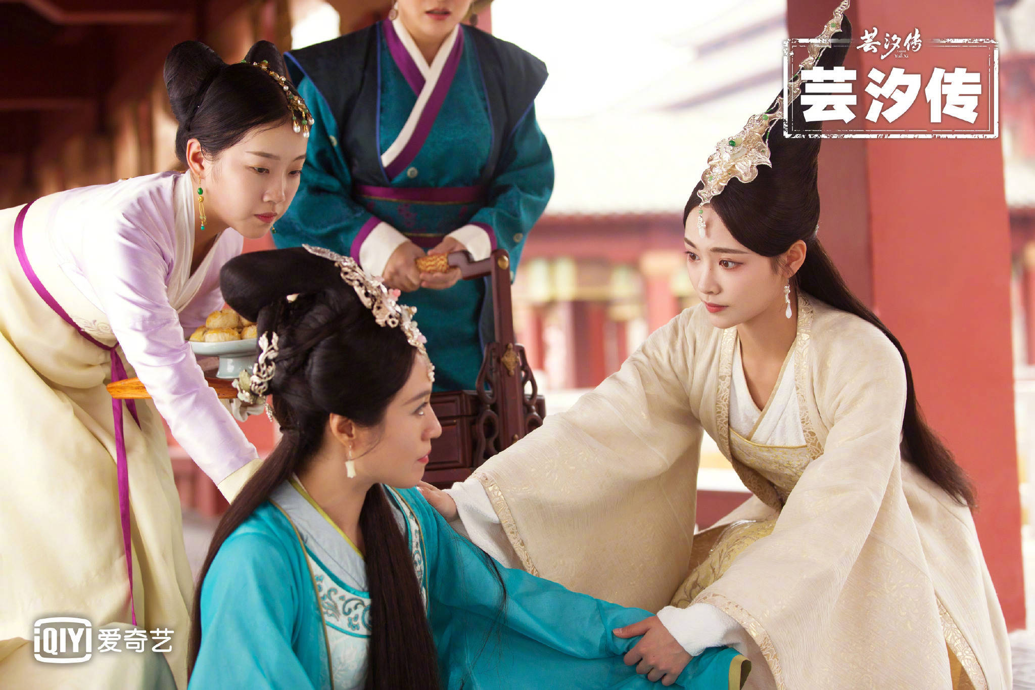 由snh48许佳琪饰演的楚清歌在《芸汐传》中是一个复仇异域公主的角色