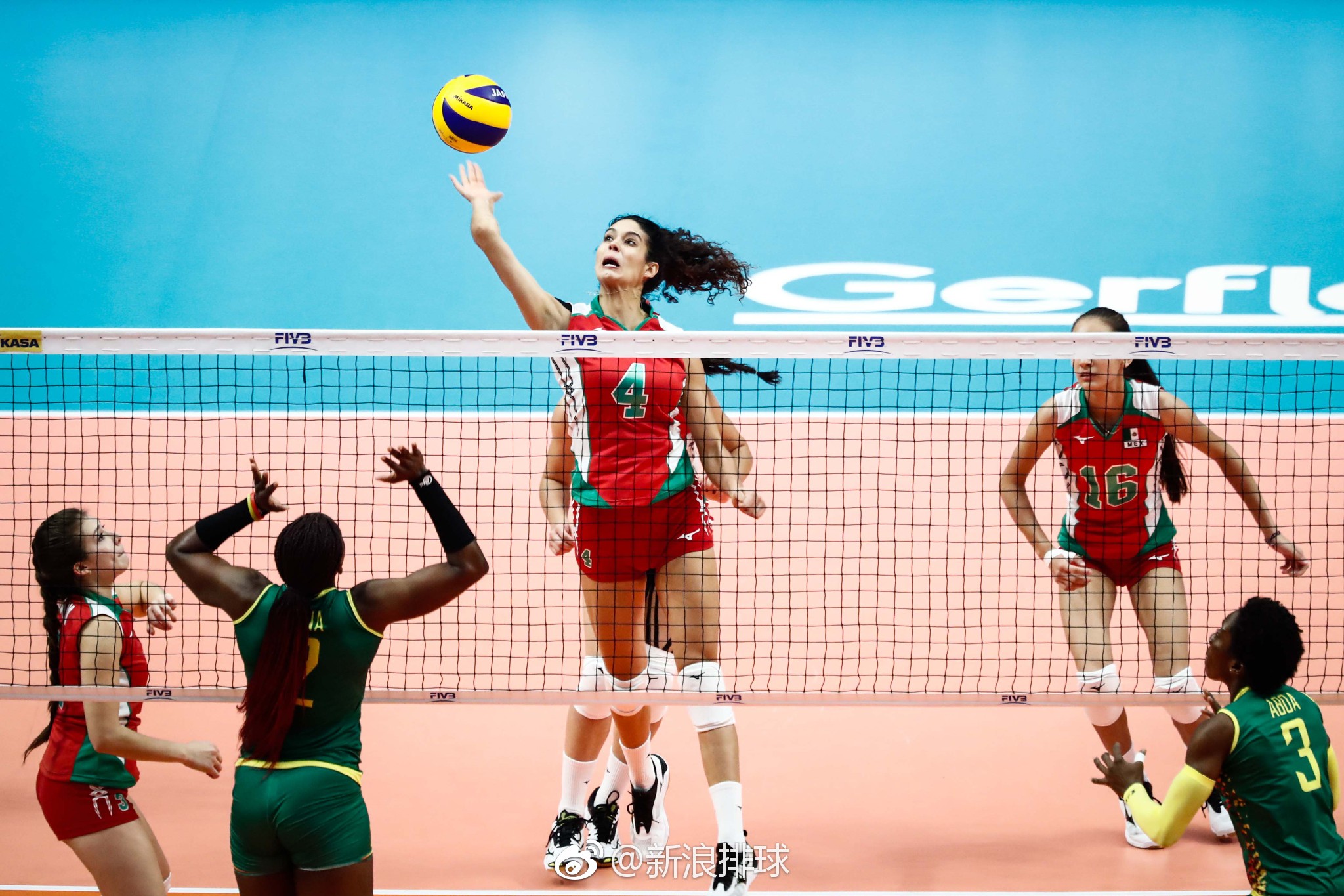 北京时间9月29日,2018年女排世锦赛a组墨西哥1-3喀麦隆