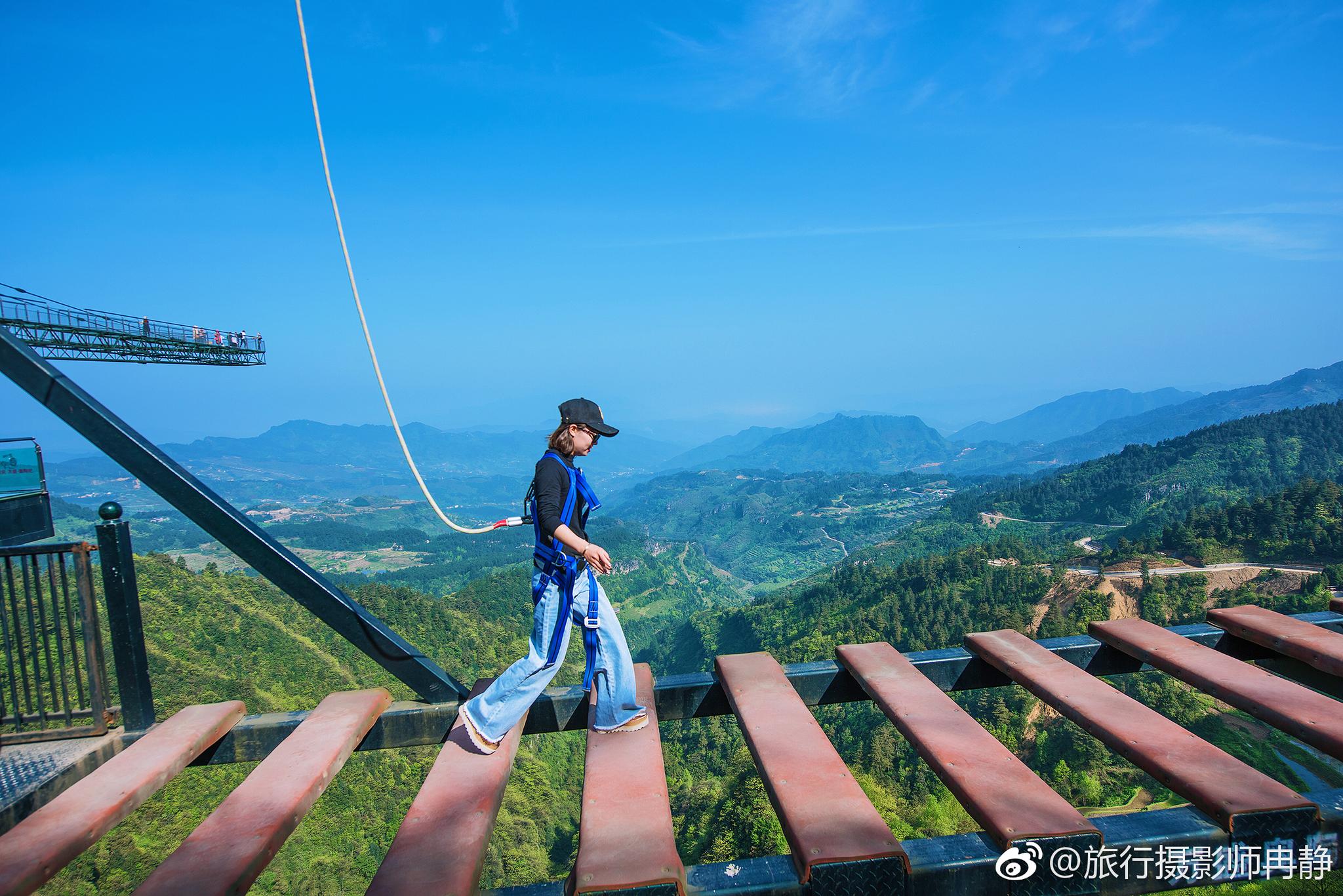属于重庆的网红景区-万盛奥陶纪这里拥有众多高空体验及挑战项目喜
