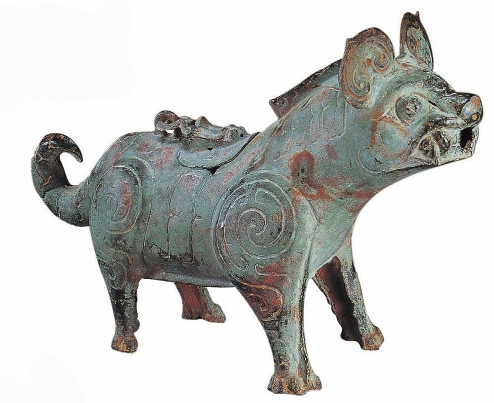 动物形青铜尊,藏在文物里的历史,件件都是国宝