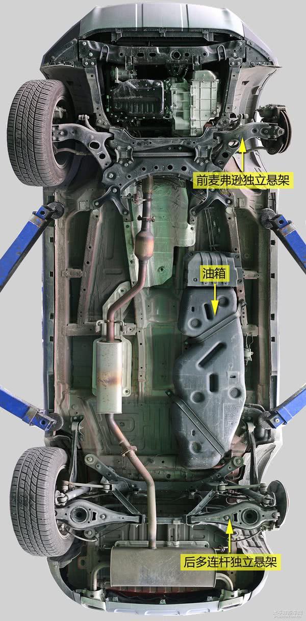 汽车看点 自媒体 正文吉利博越的底盘采用前置前驱,电动助力,承载车身