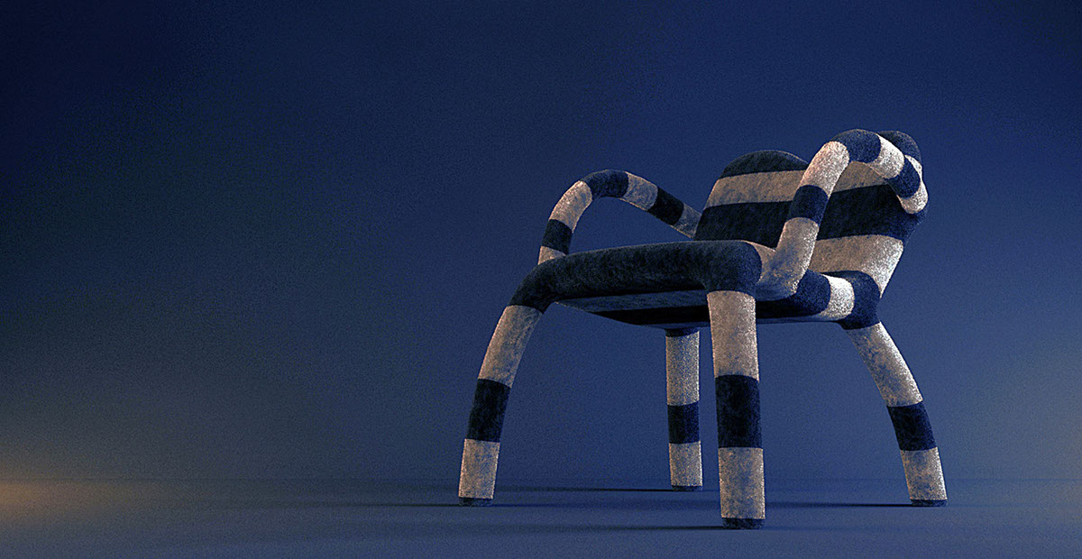 3d椅子模型渲染图,你喜欢哪一款?