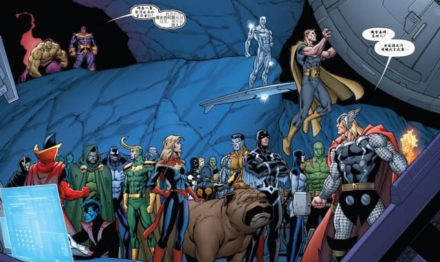 最终,灭霸跟所有超级英雄联合对抗歼灭者,展开了拼死的搏斗.