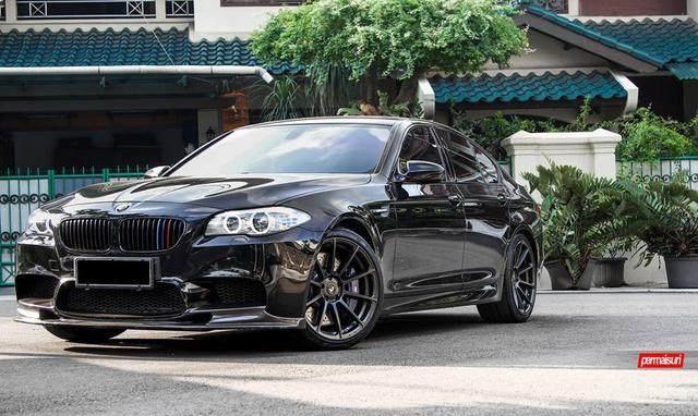 运动感更加激进——宝马5系改m5包围 美国大v轮毂!