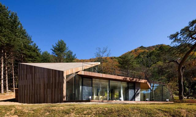韩国现代别墅设计,寻一片城市之外的归隐桃源