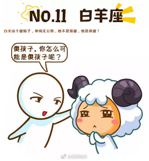 十二星座装傻排行榜看看你自身够精明吗