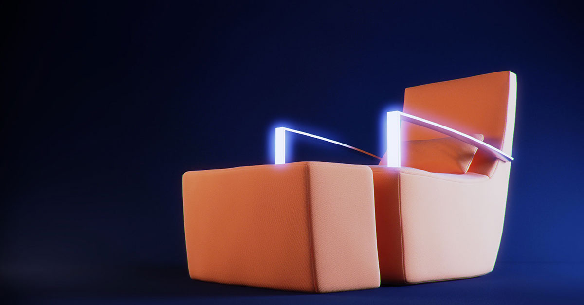 3d椅子模型渲染图,你喜欢哪一款?