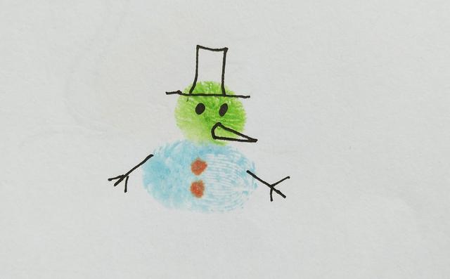 42张创意简笔画指纹画幼儿园老师都收藏了宝妈可以在家教宝