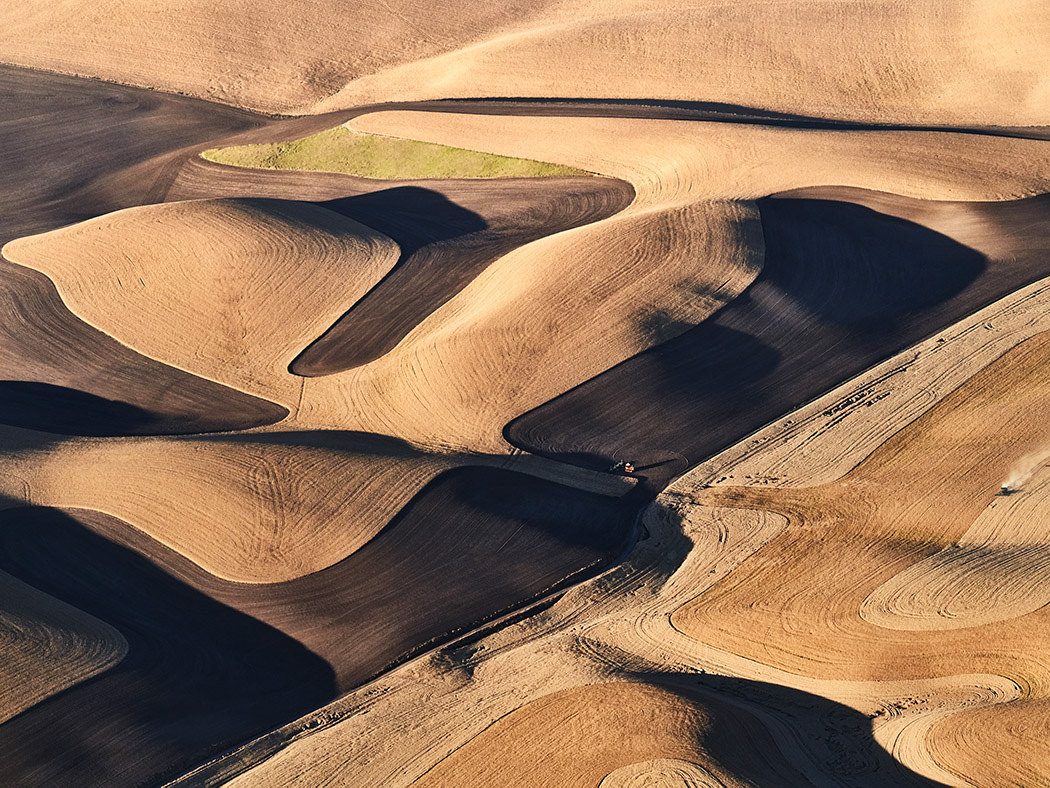 palouse 山丘是华盛顿州的七大奇迹之一