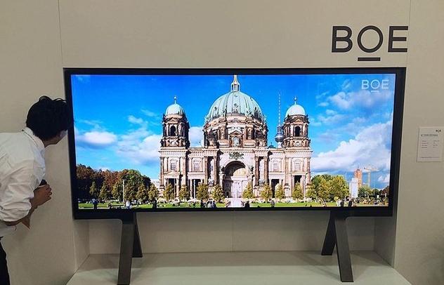 振奋人心京东方8k面板本月量产将彻底打破日韩垄断局面