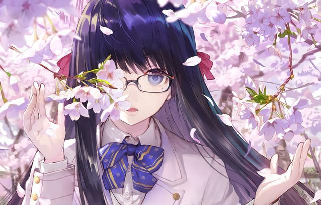 漂亮的蝴蝶结人物插画图片分享