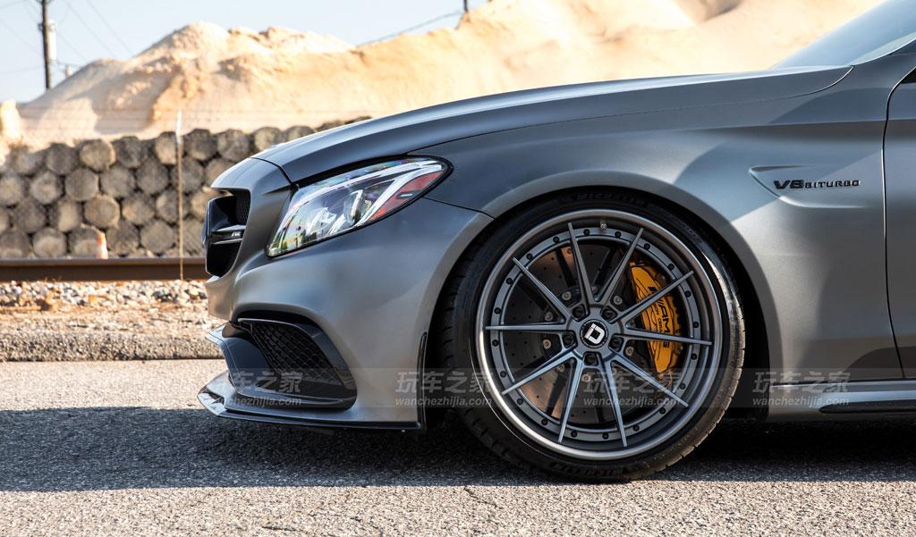 优雅的猛兽 奔驰c63s coupe改装klassen id轮毂