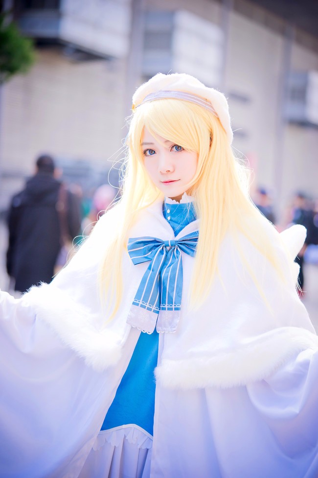 动漫coslovelive圣歌绘里这番我很喜欢这个小姐姐也很美