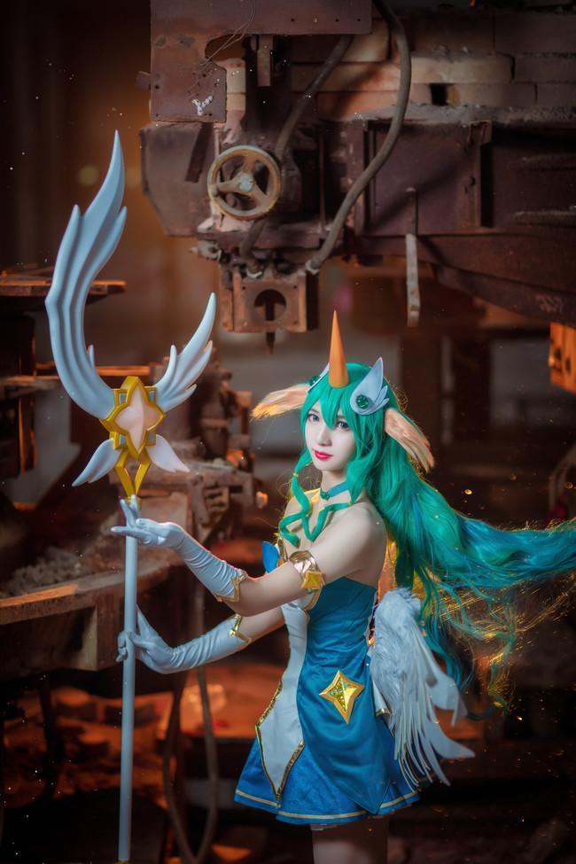 英雄联盟cosplay|索拉卡星之守护者 小姐姐好漂亮