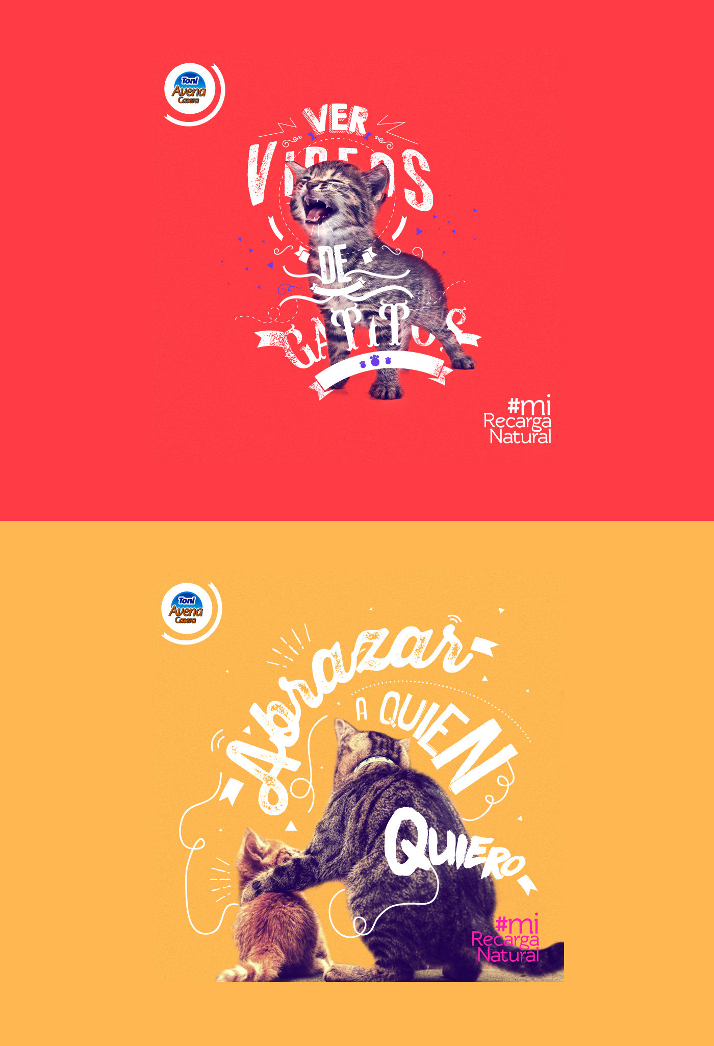 风格鲜明的物体和手绘结合的海报,在产品宣传中十分常见