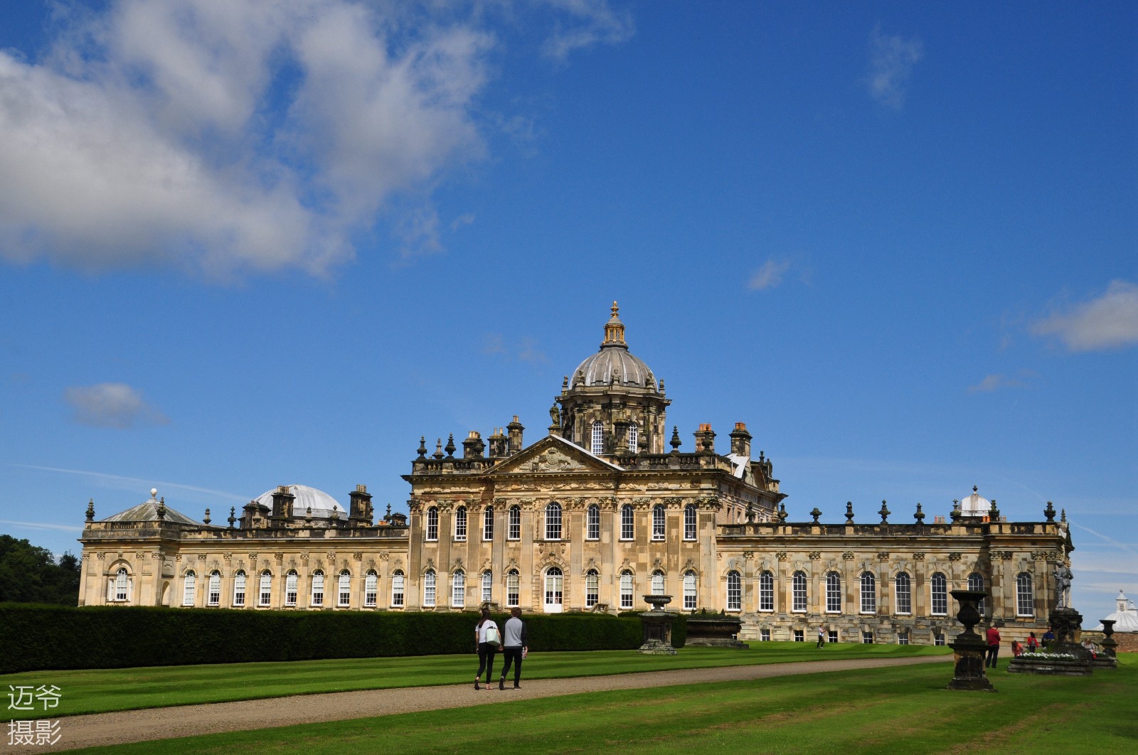 因周杰伦昆凌大婚而名声大噪的英国霍华德城堡【原创摄影】