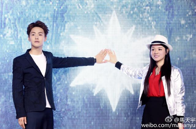 马天宇宋茜站一起好有爱网友天宇最帅了超级暖男