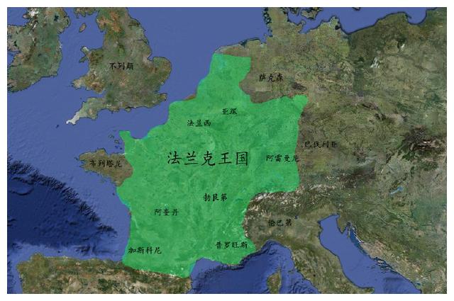 欧洲雏形的形成查理大帝三分西欧