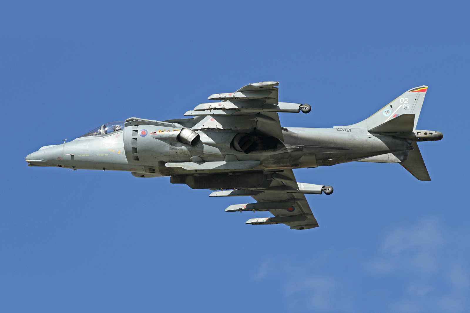 英国鹞/海鹞垂直起落战斗机,马岛战争中一战成名,但还是退役了