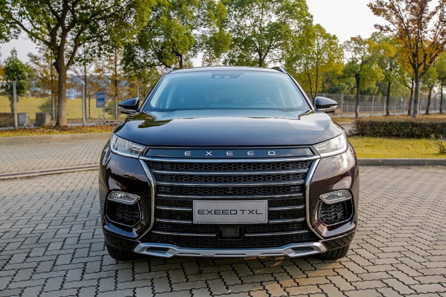 对标领克与wey奇瑞exeed星途txl发布实车图