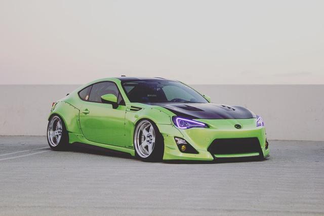 改装宽体会上瘾就像这辆丰田86改完一套又接一套