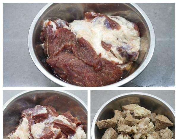 汤浓肉烂美味的牛肉手擀面,妈妈做的,吃了几十年也吃不腻!