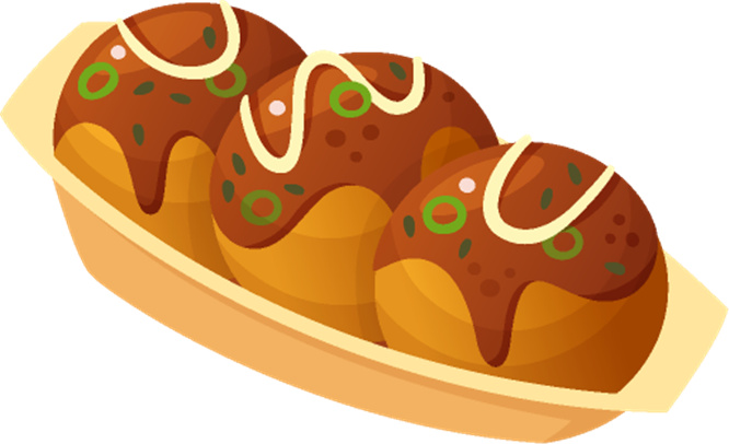 包装卡通小吃美食餐饮路边摊特色饮食矢量图案ai设计素材更多详情