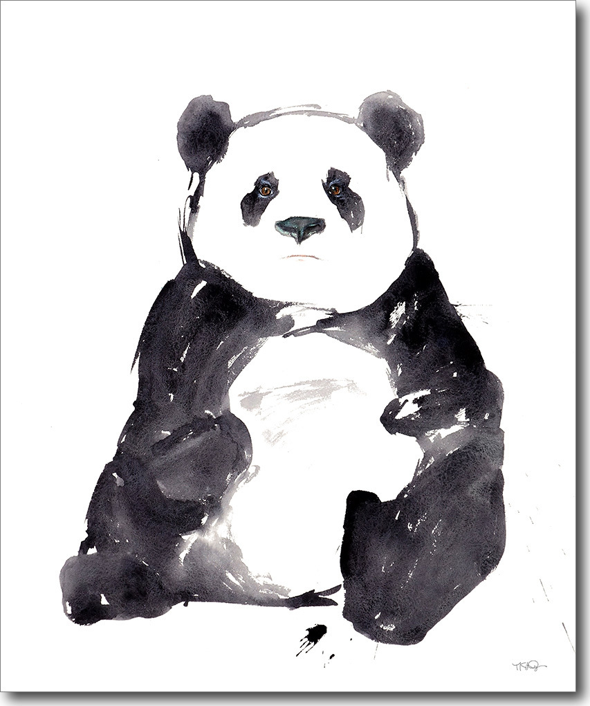来自艺术家:michelle st onge 动物水彩绘画作品