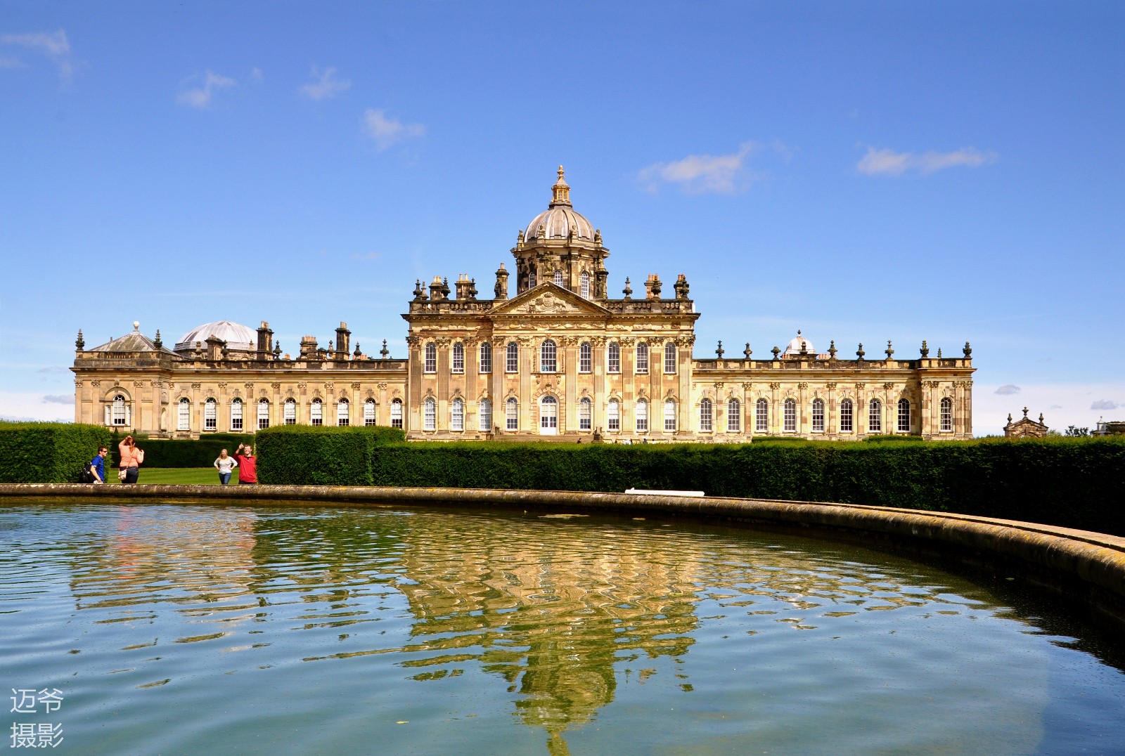 因周杰伦昆凌大婚而名声大噪的英国霍华德城堡原创摄影