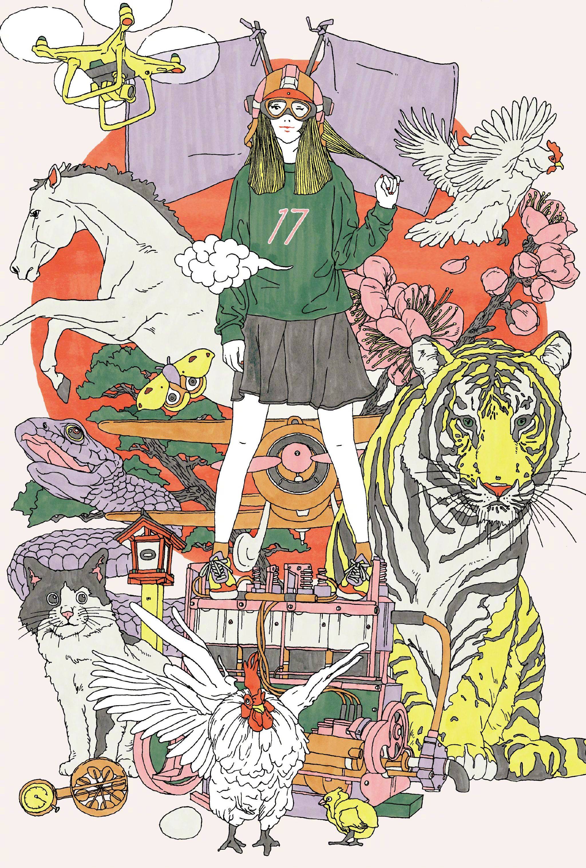 日本插画家森俊博toshihiromori绘画作品wwwmotograph