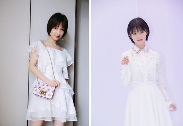 吴昕到机场,穿这条沙滩风连衣裙,和沈月有一拼!