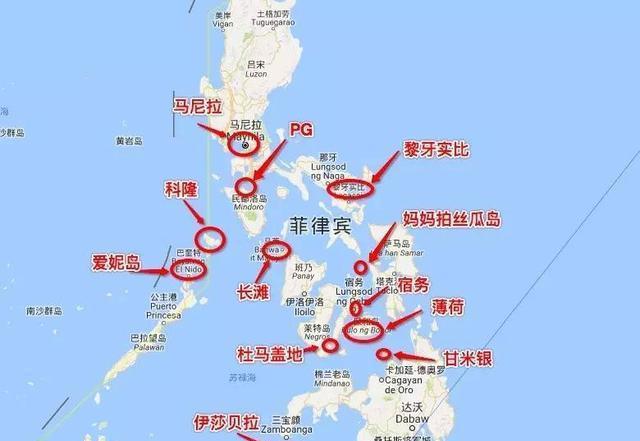 是我自己标注的)======菲律宾各大海岛全攻略=====撇开落地签的坑不提
