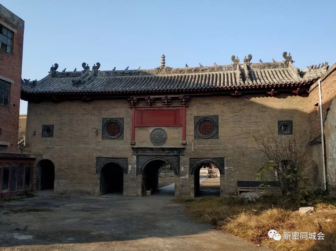 刚拍的新密老城冬日暖阳照沧桑看到你家了吗