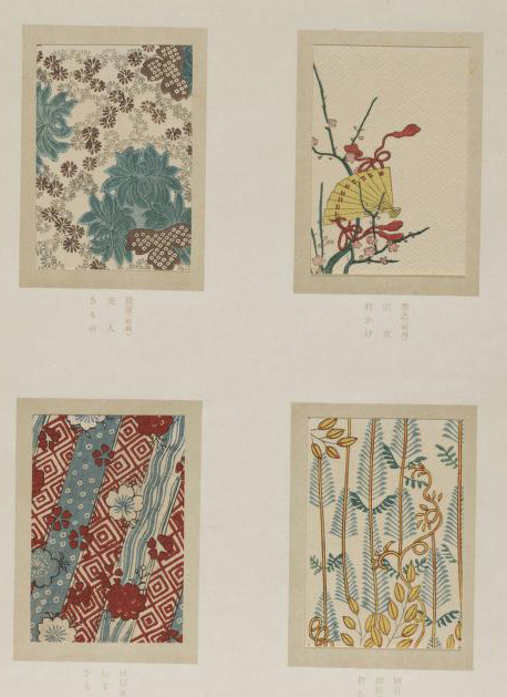 1860年的日本装饰纹饰. 更多关注