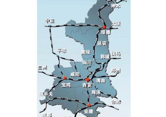 2011年太中建成通车银铁路,绥德站成为太中银铁路与包西铁路交汇的