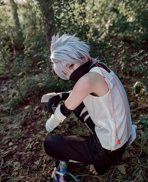 火影忍者cosplay,女装大佬君麻吕,洗剪吹卡卡西,还有蛇叔很妖