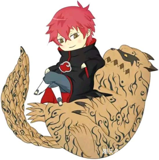 火影忍者当尾兽和晓成为了好朋友九尾膨胀了八尾有点害羞