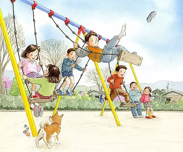 日本这位插画师描绘出了无数日本人的童年时光引无数点赞