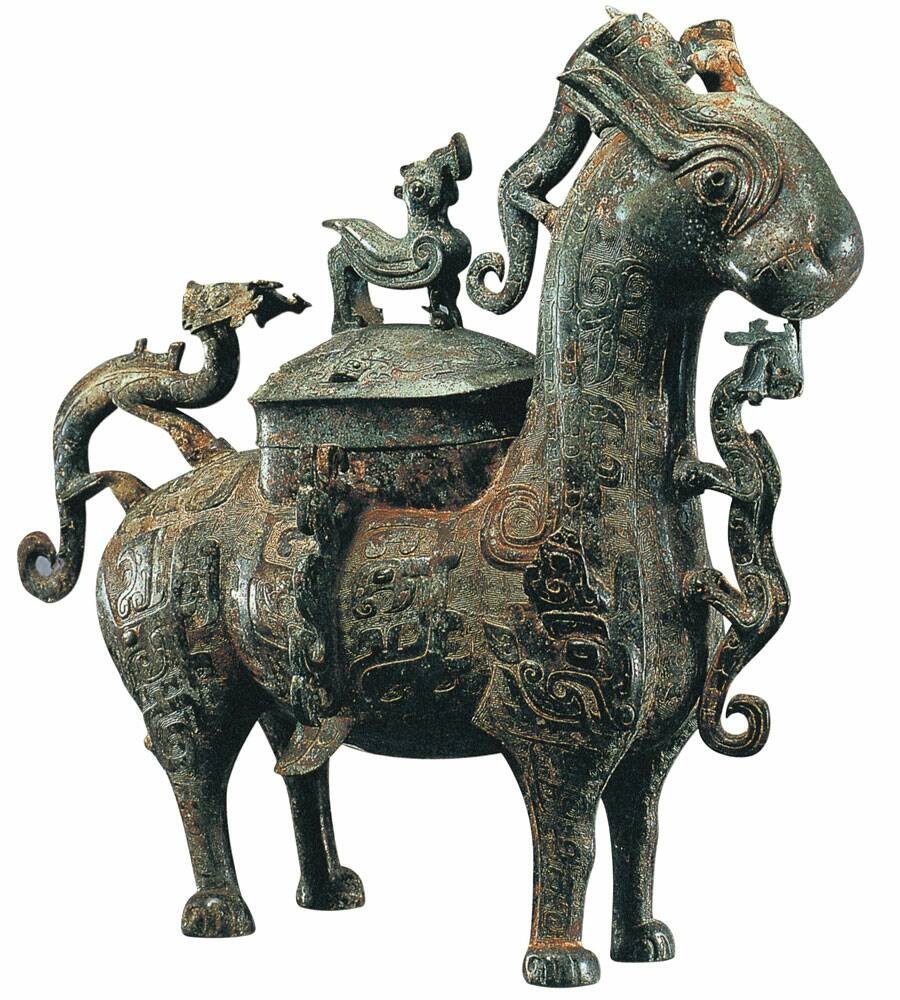 动物形青铜尊,藏在文物里的历史,件件都是国宝