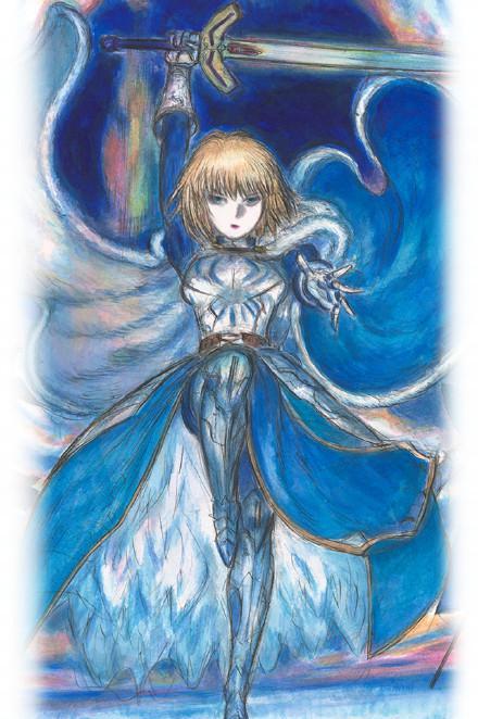 天野喜孝与fgo合作画风有点尬