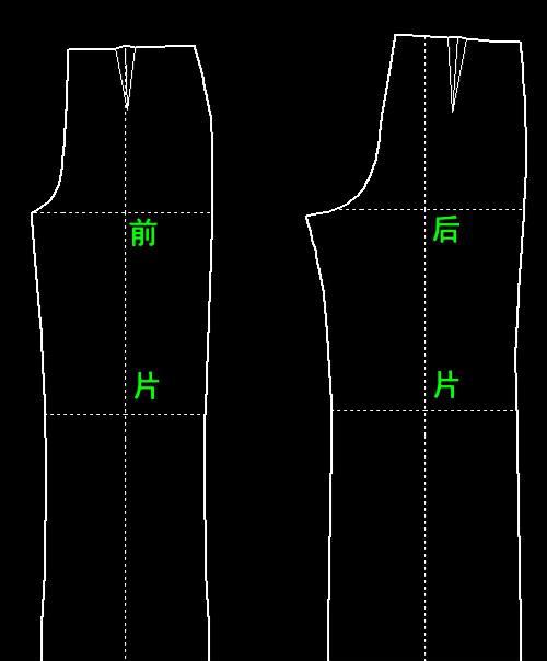 跟张哥学裁剪之裤子系列——阔腿裤