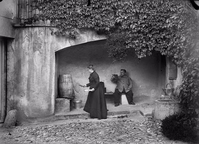 老照片19世纪末20世纪初法国生活照améliegalup1